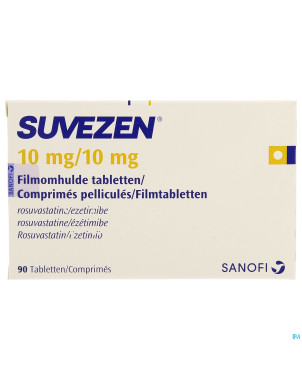 Suvezen 10mg/10mg comp pell  90