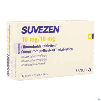 Suvezen 10mg/10mg comp pell  30