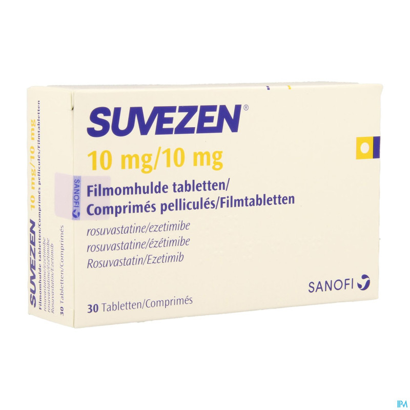 Suvezen 10mg/10mg comp pell  30