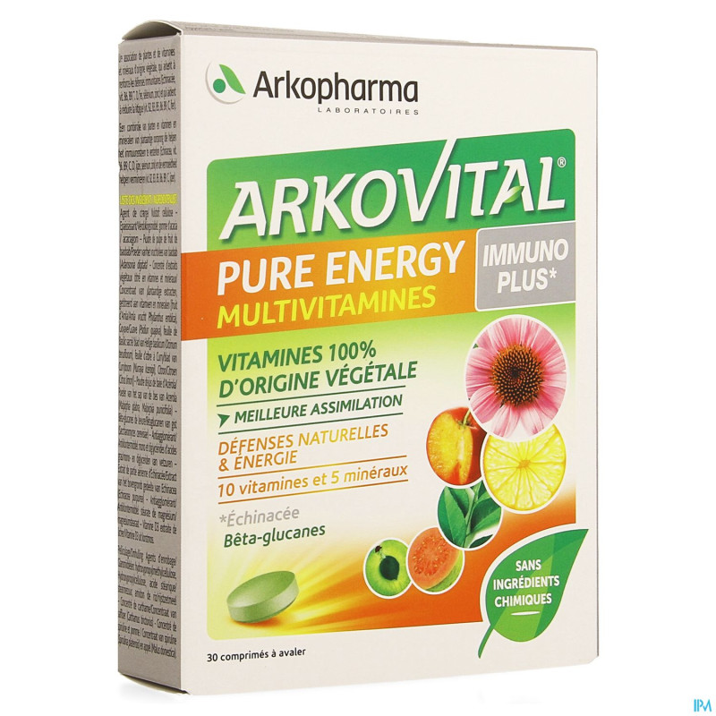 Arkovital pure energy immunoplus    comp 30