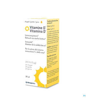 Vitamine d3 liquid 30ml    25777