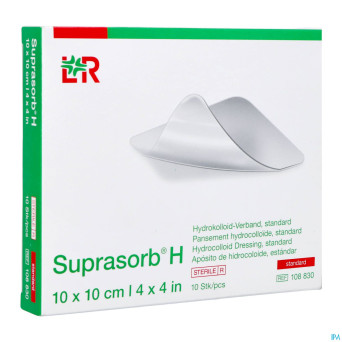 Suprasorb h hydrocol. standard  10x10cm  10 108830