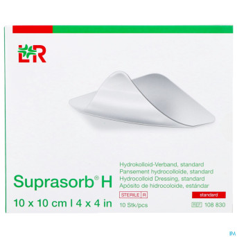 Suprasorb h hydrocol. standard  10x10cm  10 108830