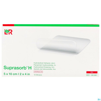 Suprasorb h hydrocol. fin    5x10cm 10 108861