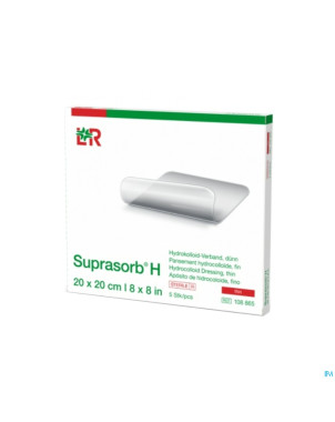 Suprasorb h hydrocol. fin    20x20cm  5 108865