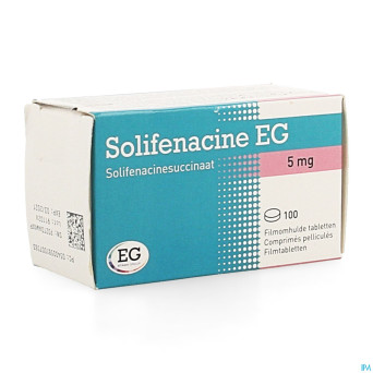 Solifenacine eg  5mg comp pell 100 pvc/alu