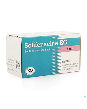 Solifenacine eg  5mg comp pell 100 pvc/alu