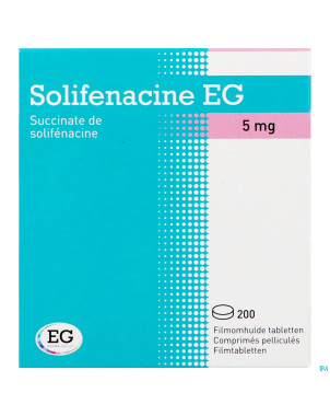 Solifenacine eg  5mg comp pell 200 pvc/alu