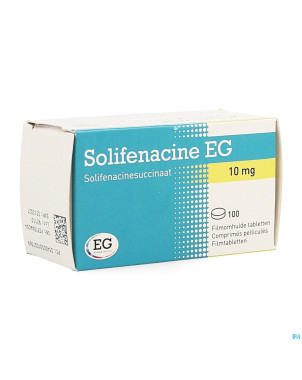 Solifenacine eg 10mg comp pell 100 pvc/alu