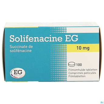 Solifenacine eg 10mg comp pell 100 pvc/alu