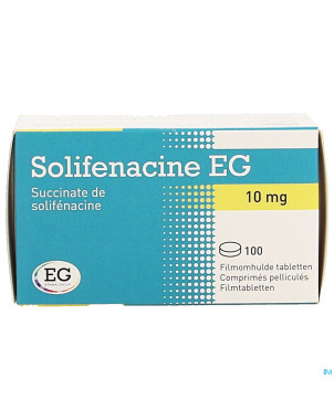 Solifenacine eg 10mg comp pell 100 pvc/alu