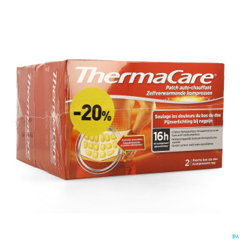 Thermacare cp chauffante dos 4x2    promo -20%