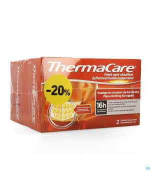 Thermacare cp chauffante dos 4x2    promo -20%