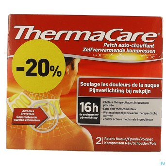 Thermacare cp chauffante nep 6x2    promo -20%
