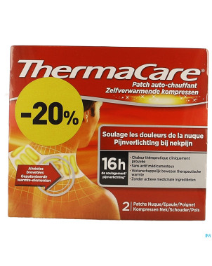 Thermacare cp chauffante nep 6x2    promo -20%