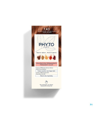 Phytocolor 7.43 blond fonce cuivre dore