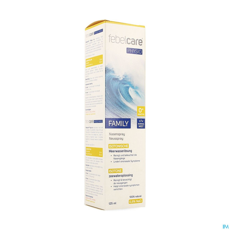 Febelcare physio spray iso family 125ml