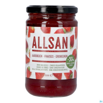 Allsan pate tartiner fraise    320g revogan