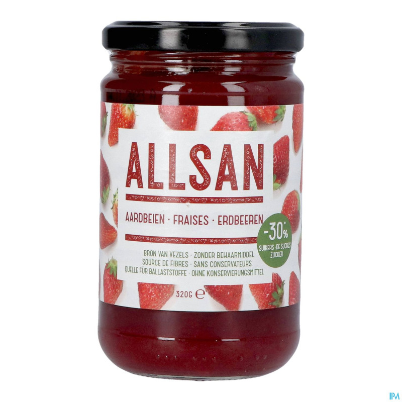 Allsan pate tartiner fraise    320g revogan