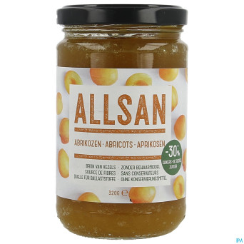 Allsan pate tartiner abricots    320g revogan