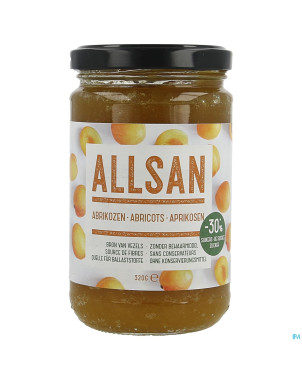 Allsan pate tartiner abricots    320g revogan