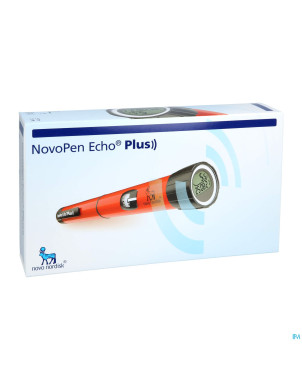 Novopen echo plus rouge stylo injection insuline