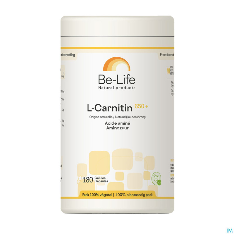 L-carnitine 650+ be life   caps 180