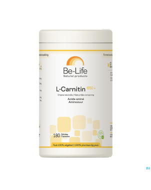 L-carnitine 650+ be life   caps 180