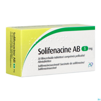 Solifenacine ab  5mg comp pell  30
