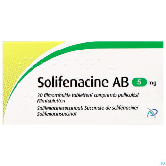 Solifenacine ab  5mg comp pell  30