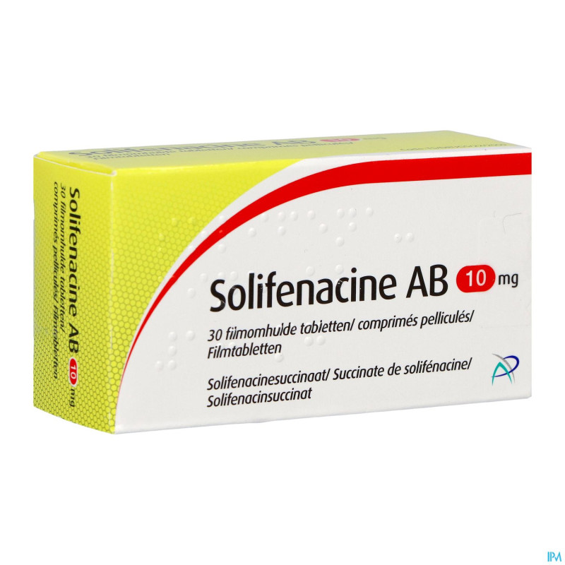 Solifenacine ab 10mg comp pell  30