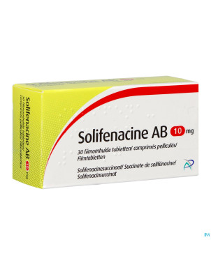 Solifenacine ab 10mg comp pell  30