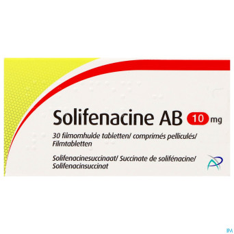 Solifenacine ab 10mg comp pell  30