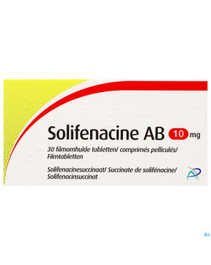 Solifenacine ab 10mg comp pell  30