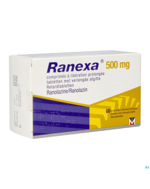 Ranexa 500mg lib.prolongee comp  60