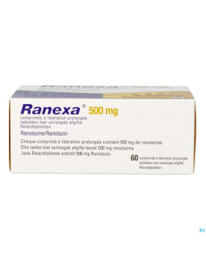 Ranexa 500mg lib.prolongee comp  60
