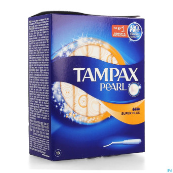 Tampax pearl super plus    18