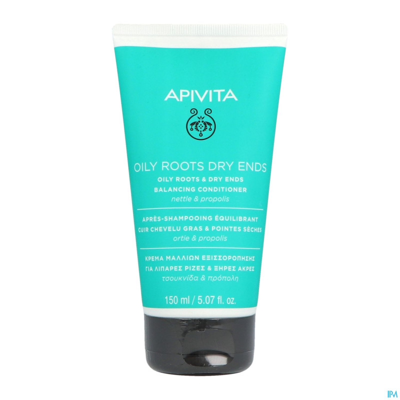 Apivita oily roots&dry ends bal.cond.net.prop150ml