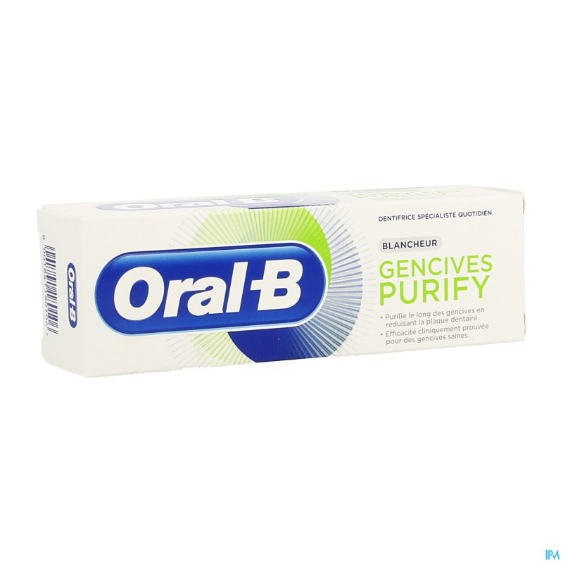 Oral-b dentifrice purify nettoyage intense    75ml