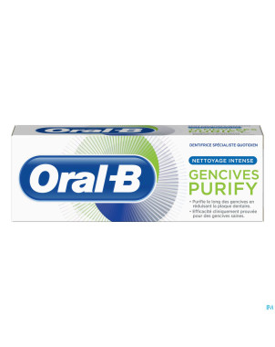 Oral-b dentifrice purify nettoyage intense    50ml