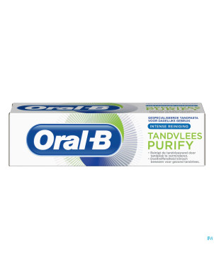Oral-b dentifrice purify nettoyage intense    50ml