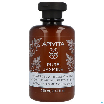Apivita pure jasmine shower gel ess oils    250ml