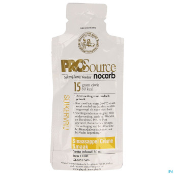 Prosource nocarb cr orange 15g prot. sach. 30ml
