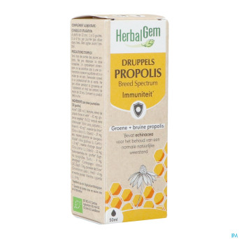 Herbalgem propolis large spectr.  bio fl gutt 50ml