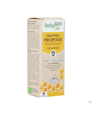 Herbalgem propolis large spectr.  bio fl gutt 50ml