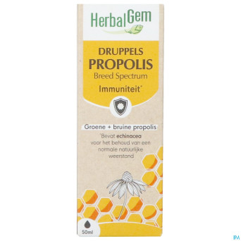 Herbalgem propolis large spectr.  bio fl gutt 50ml