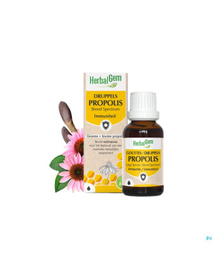 Herbalgem propolis large spectr.  bio fl gutt 50ml
