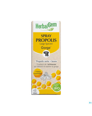 Herbalgem propolis large spectrum bio fl gutt 15ml