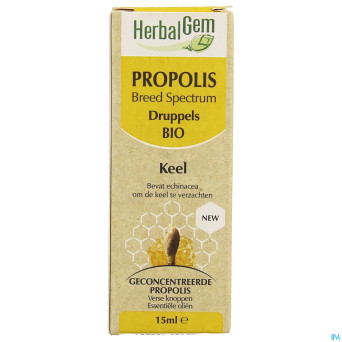 Herbalgem propolis large spectrum bio fl gutt 15ml