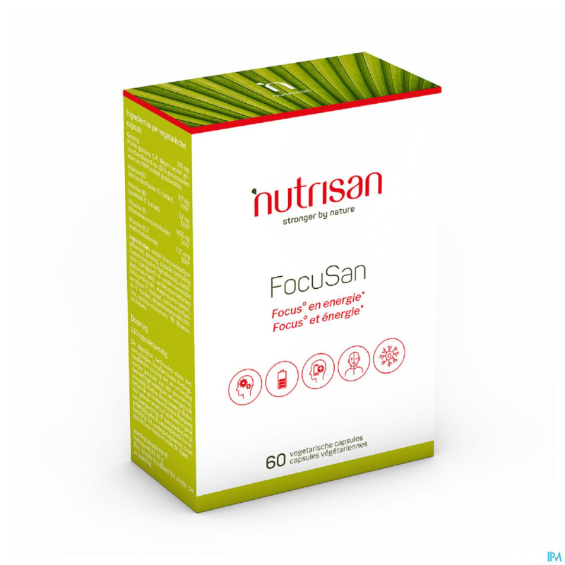 Focusan    v-caps 60 nutrisan